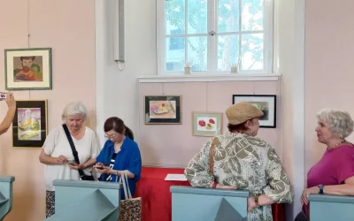 Rückblick: Appetitanregende Vernissage am 20. Juni 2025: Das Auge isst immer mit