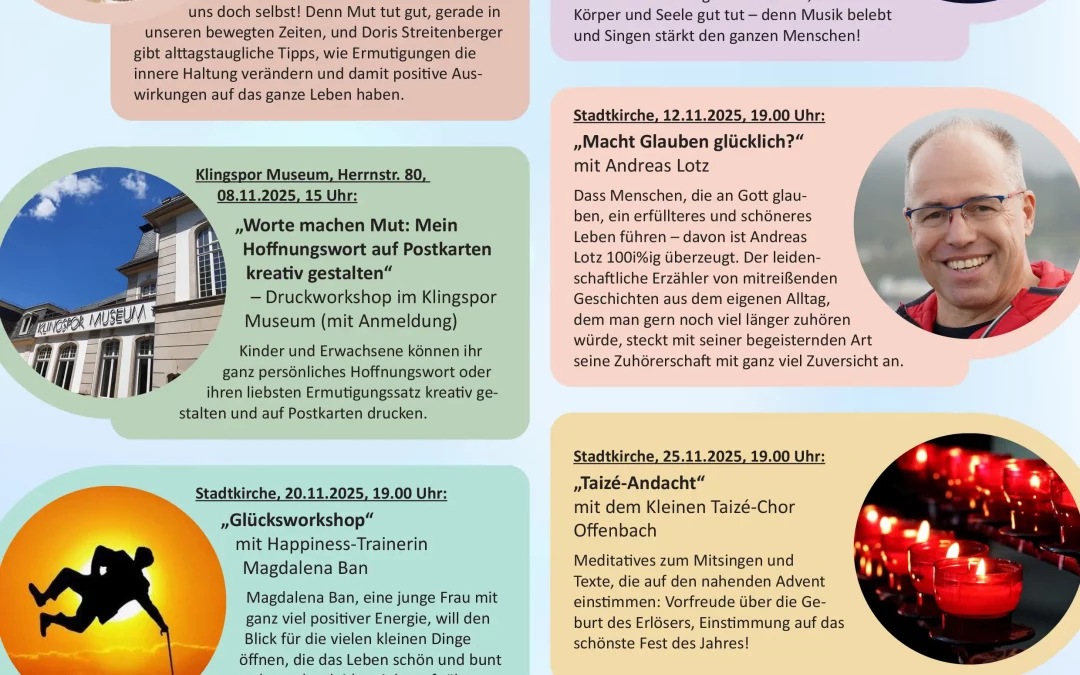 Programm Offenbacher Mutmachtage 2025