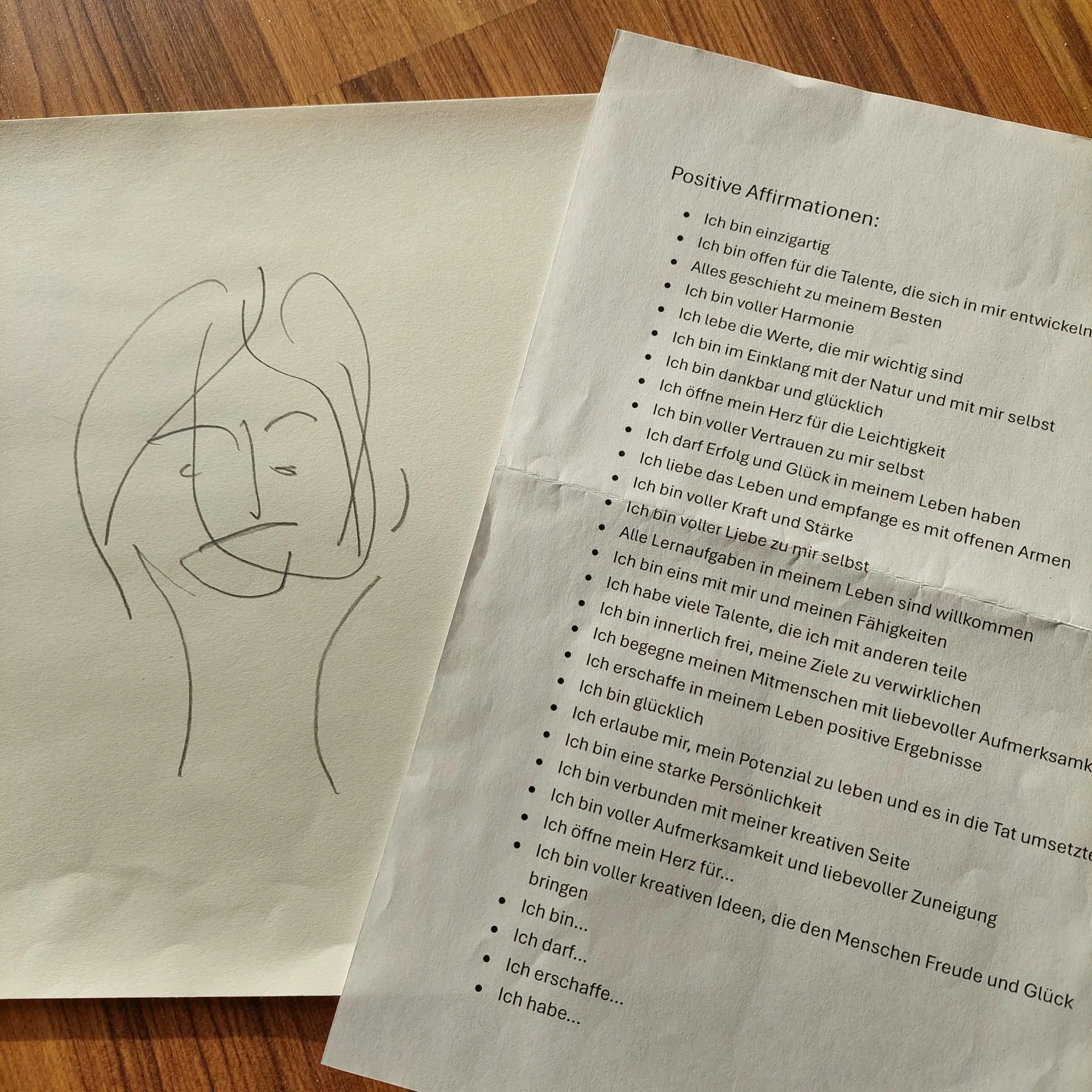 Positive Affirmationen