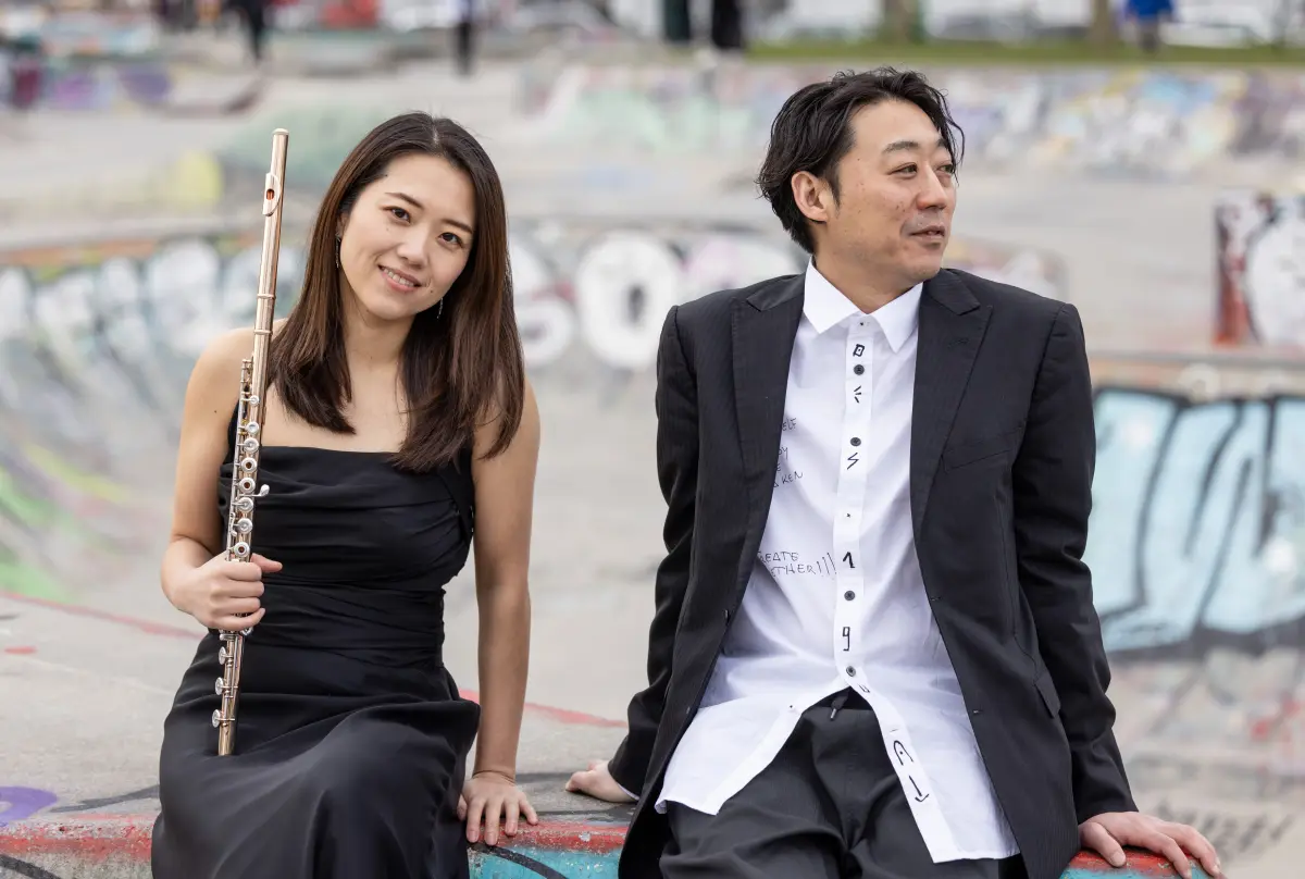 Shinnosuke Inugai, Klavier, und Mutsumi Ito, Flöte – über Hugo Wiemer